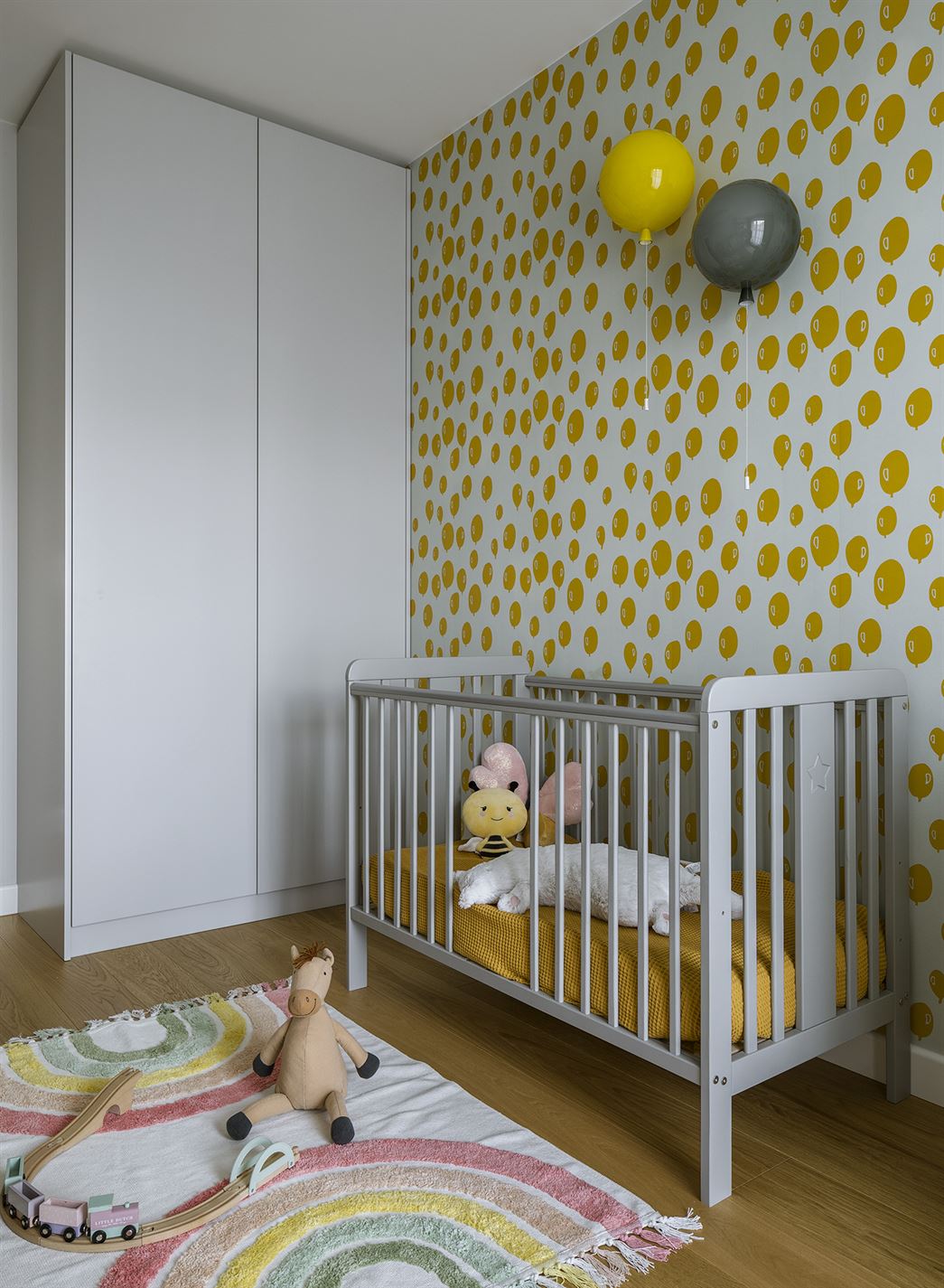 Projekt pokoju dziecka w mieszkaniu w Warszawie